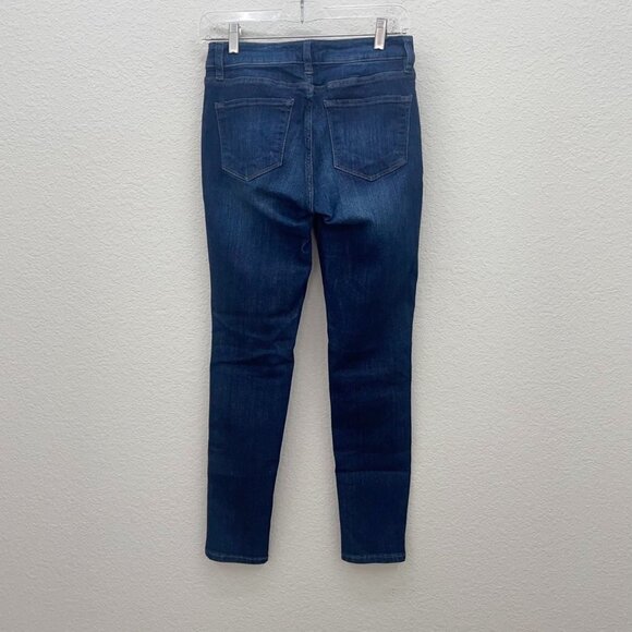 KanCan Dark Denim Distressed Skinny Stretch Jeans KC11222HRD Womens size 5/26 - Picture 8 of 8